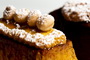 Crema cotta con pasta frolla e nocciole